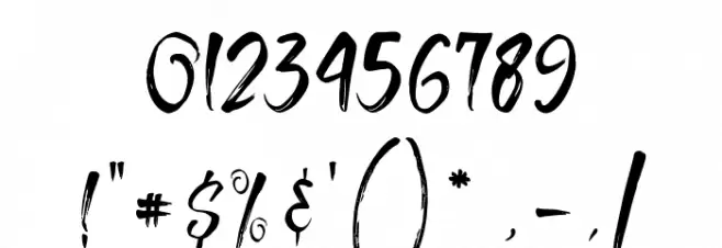 Smithen Font OTHER CHARS