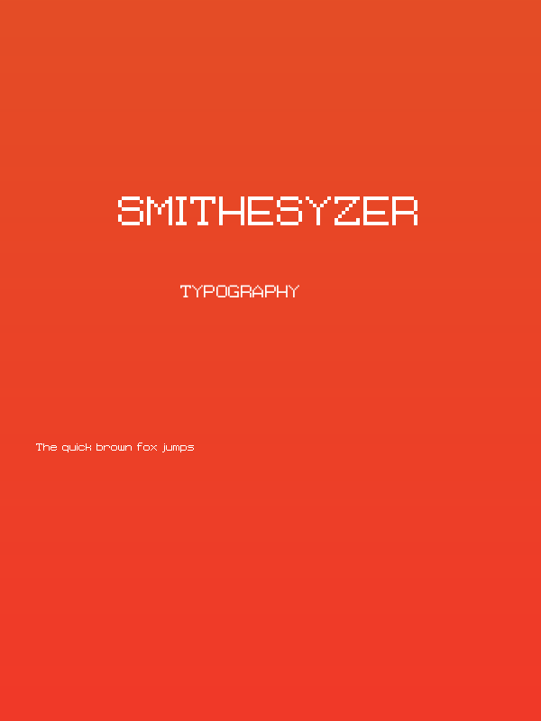 Smithesyzer Poster
