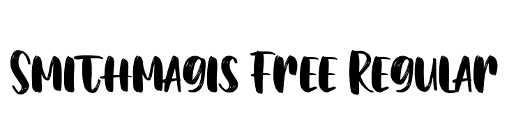 Smithmagis Free Regular  Frei Schriftart Herunterladen