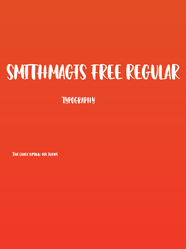Smithmagis Free Regular Poster