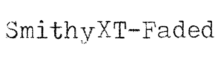SmithyXT-Faded  baixar fontes gratis