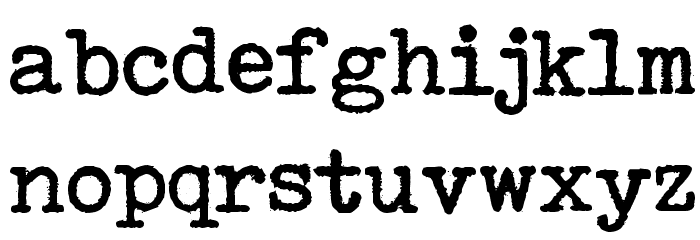 SmithyXT-Heavy Font LOWERCASE