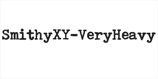 SmithyXY-VeryHeavy Logo