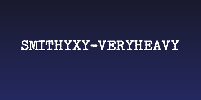 SmithyXY-VeryHeavy Social Header