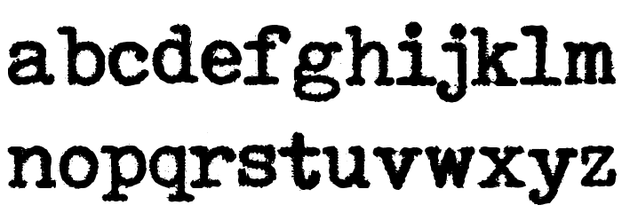 SmithyXY-VeryHeavy Font LOWERCASE