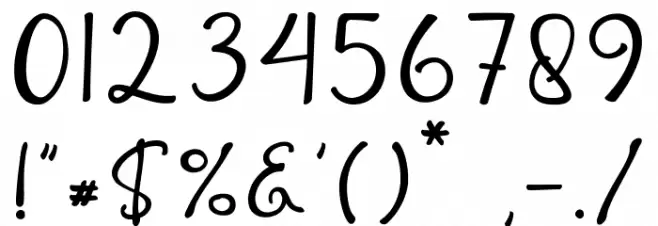 SmittaBali Font OTHER CHARS