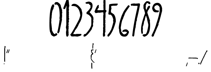 Smitten Kitten Font OTHER CHARS