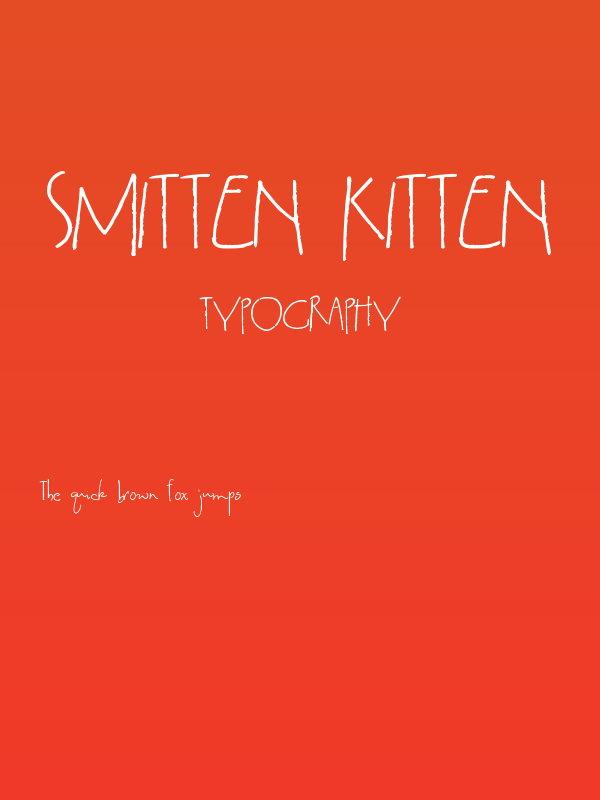Smitten Kitten Poster