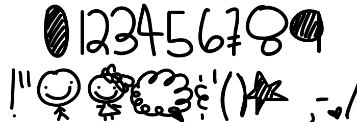 SmittenOverU Font OTHER CHARS