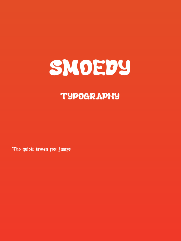 Smoedy Poster