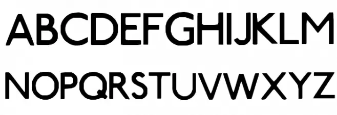 Smog Schriftart Groß