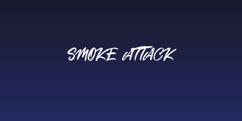Smoke Attack Social Header
