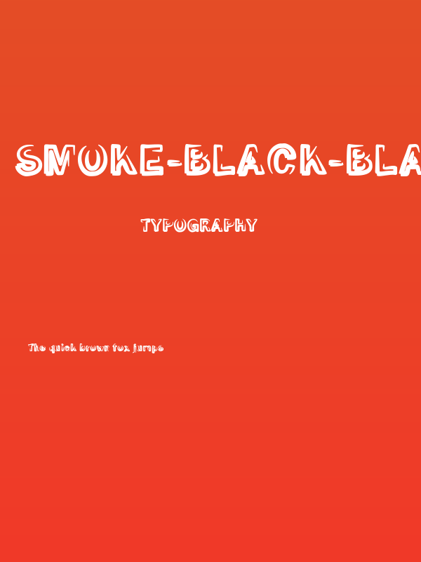 Smoke-Black-Black Poster