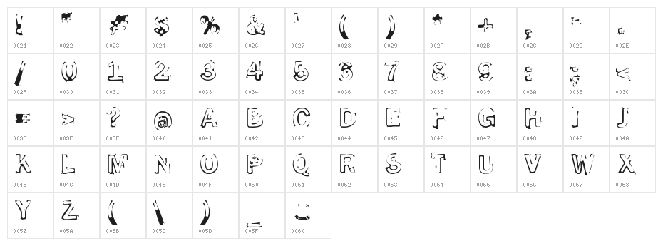 Smoke-Disturbed-Light Character Map