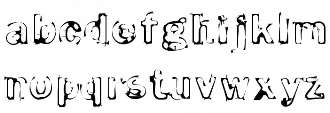 Smoke-Disturbed-Light 字体 小写