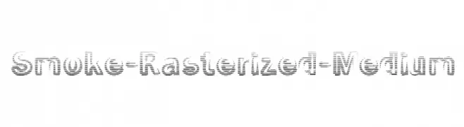 Smoke-Rasterized-Medium  Fuentes Gratis Descargar