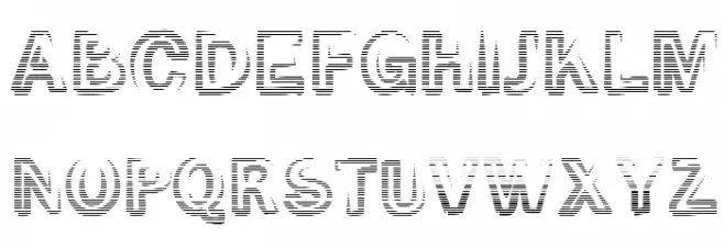 Smoke-Rasterized-Medium 字体 大写