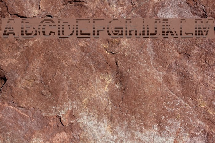 Smoke-Rasterized-Medium Font examples