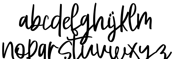 Smoke Regular Font LOWERCASE