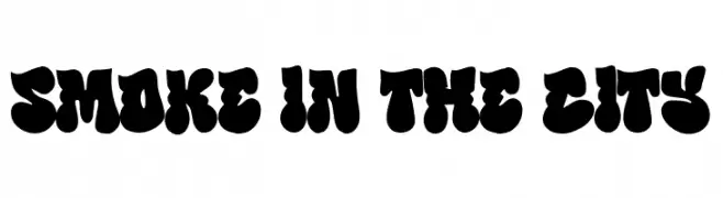 Smoke in the City  Free Fonts Download