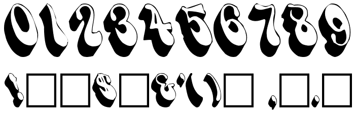 Smoke Font OTHER CHARS