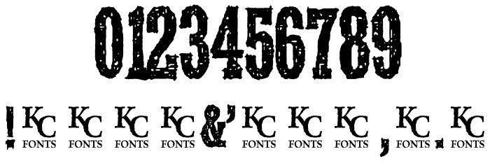 SmokeInTheWoods Font OTHER CHARS