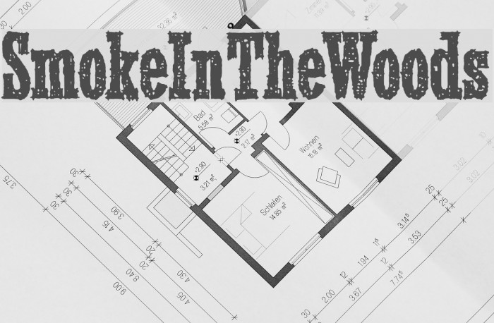 SmokeInTheWoods Font examples