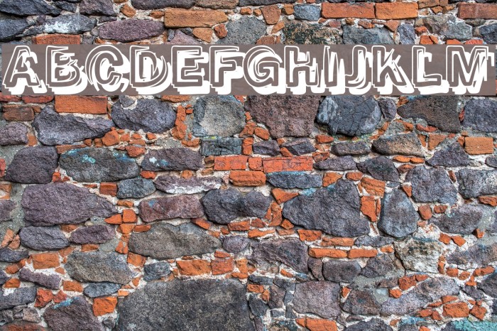 SmokeShadow-Medium Font examples