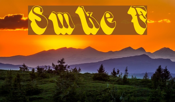 Smoke Font examples
