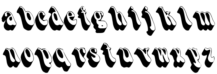 Smoke Font LOWERCASE