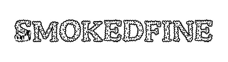 Smoked Fine  Frei Schriftart Herunterladen
