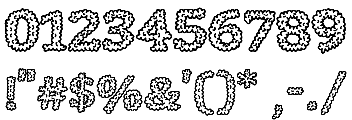 Smoked Fine Font OTHER CHARS