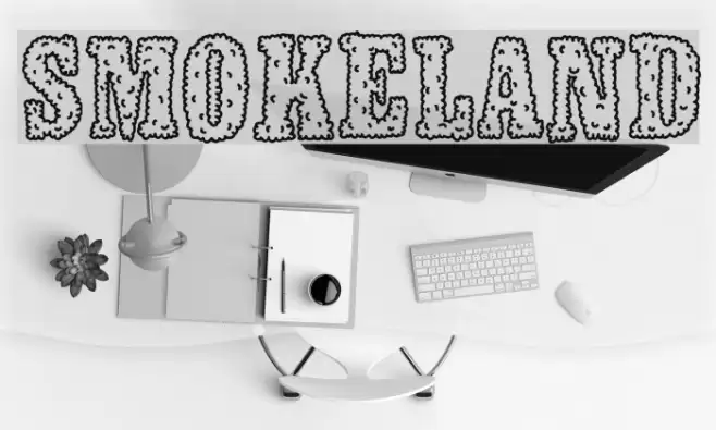 Smokeland Font examples