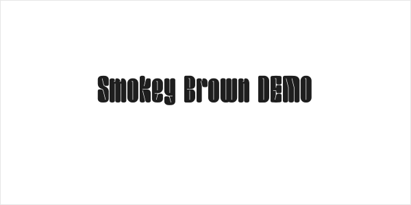 Smokey Brown DEMO Logo