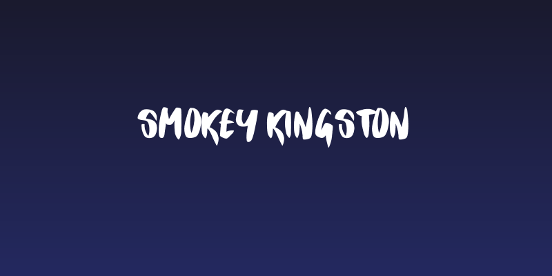 Smokey Kingston Social Header