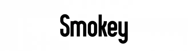 Smokey  Frei Schriftart Herunterladen