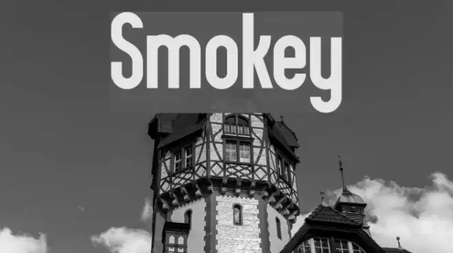 Smokey Font examples