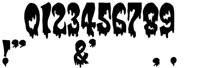 Smoking Machine Font OTHER CHARS