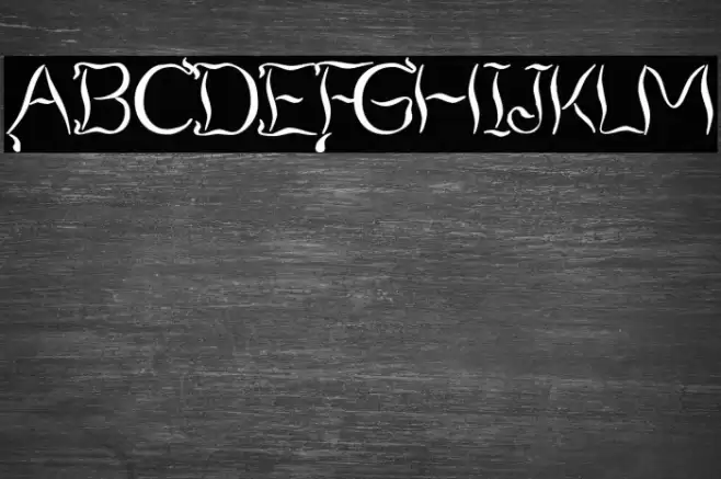 Smoking Tequila Font examples