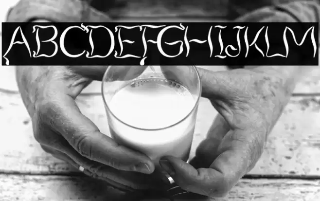 Smoking Tequila Font examples