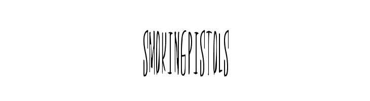 SmokingPistols  नि: शुल्क फ़ॉन्ट्स डाउनलोड