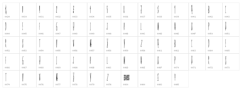 SmokingPistols Character Map
