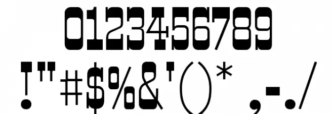 Smokum Font OTHER CHARS