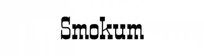 Smokum  नि: शुल्क फ़ॉन्ट्स डाउनलोड