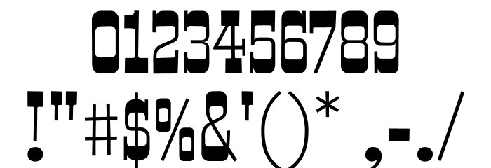 Smokum Font OTHER CHARS
