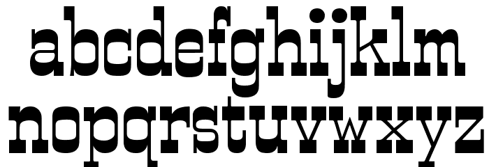 Smokum Font LOWERCASE