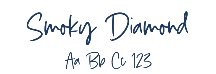 Smoky Diamond Font Preview