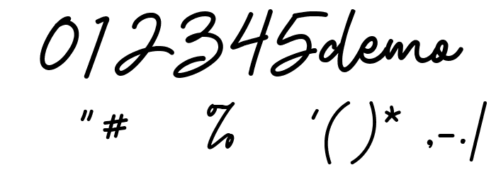 Smongkoo_Demo Font OTHER CHARS