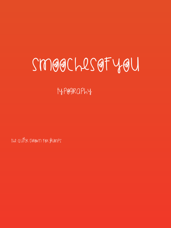 SmoochesOfYou Poster