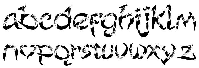 SmooglyRegular Font LOWERCASE